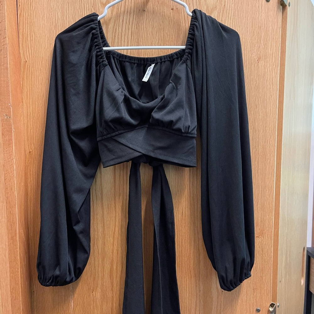 New Made Crop Top Long Sleeve
